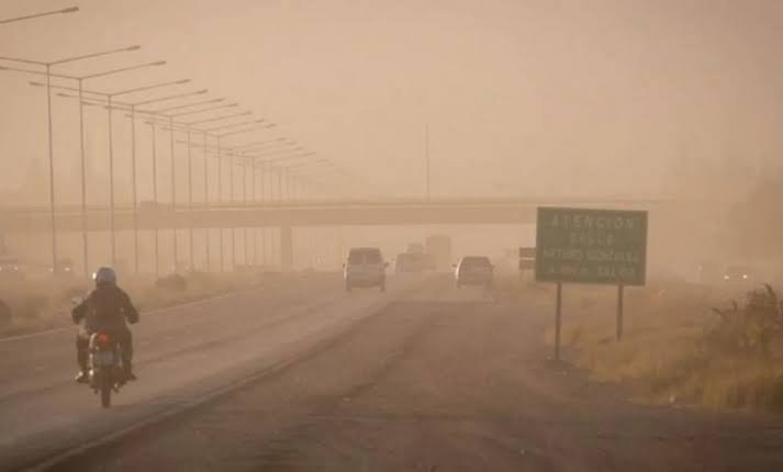 ALERTA AMARILLA POR VIENTO ZONDA: SE ESTIMA LA HORA DE SU IMPACTO EN EL ESTE MENDOCINO