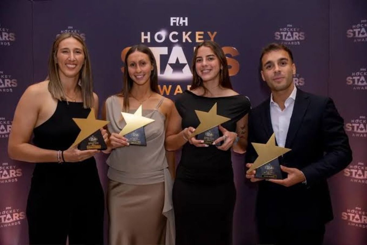 ARGENTINA ARRASÓ EN LOS PREMIOS MUNDIALES DE HOCKEY: CUATRO DISTINCIONES PARA UNA TEMPORADA HISTÓRICA