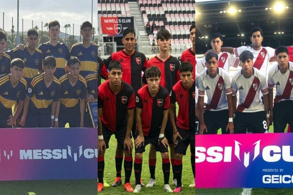 BOCA ARRASÓ, NEWELL’S FESTEJÓ Y RIVER EMPATÓ: ASÍ ARRANCÓ LA MESSI CUP EN MIAMI