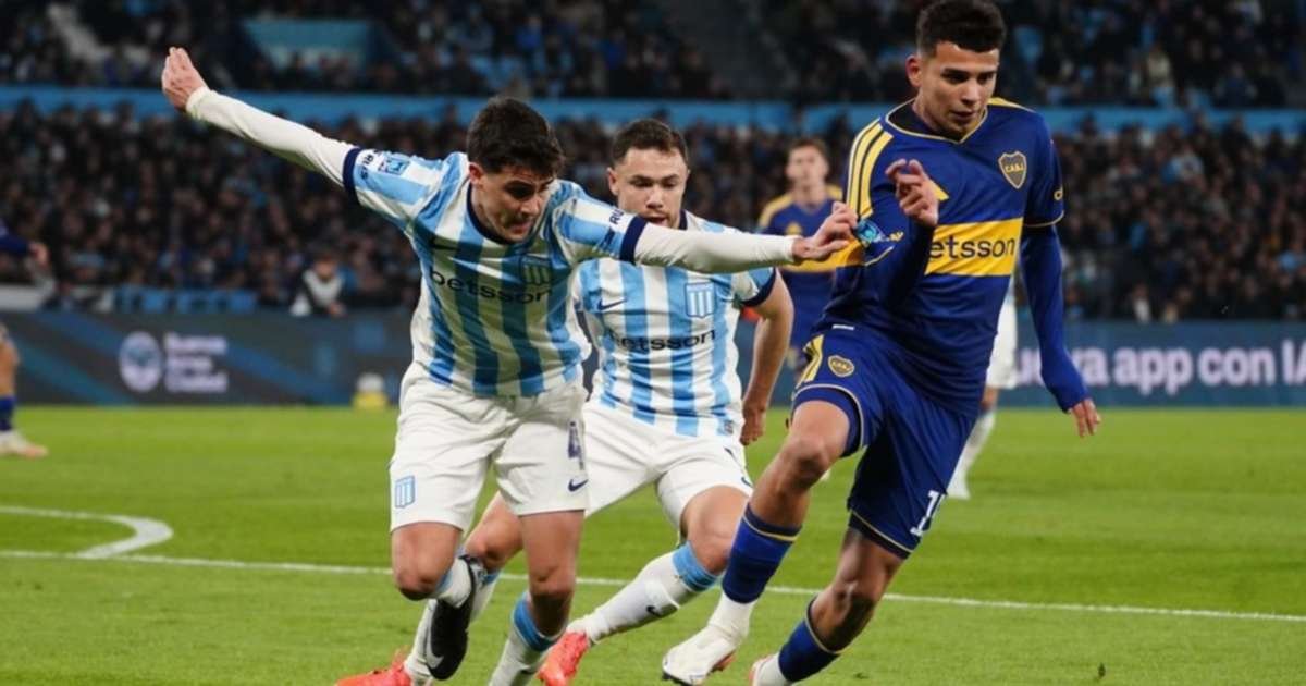 BOCA RESCATÓ UN EMPATE ANTE RACING EN UN CLÁSICO PARA EL INFARTO