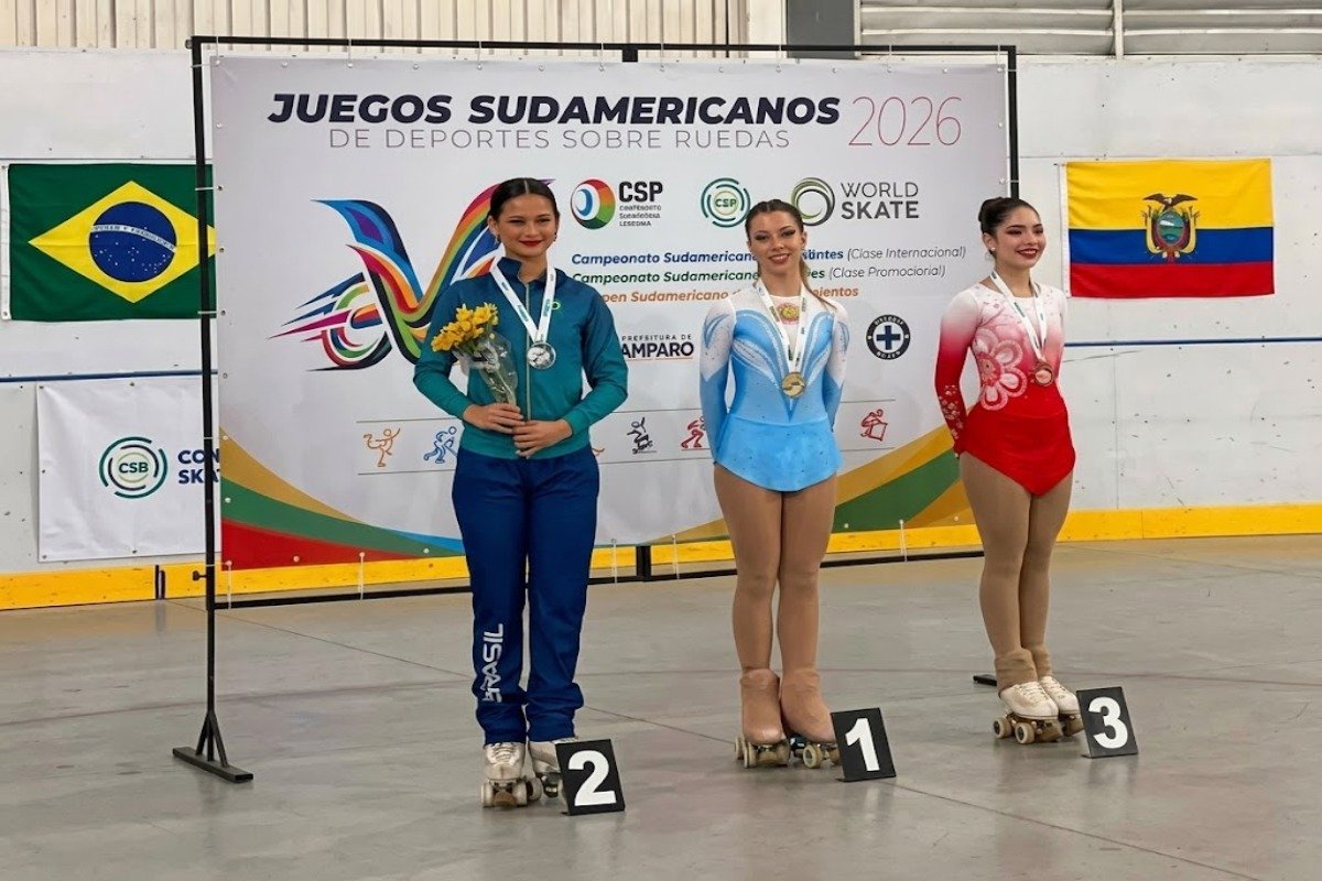 CAMILA BERTUGGIA SE CONSAGRÓ CAMPEONA SUDAMERICANA DE PATÍN ARTÍSTICO