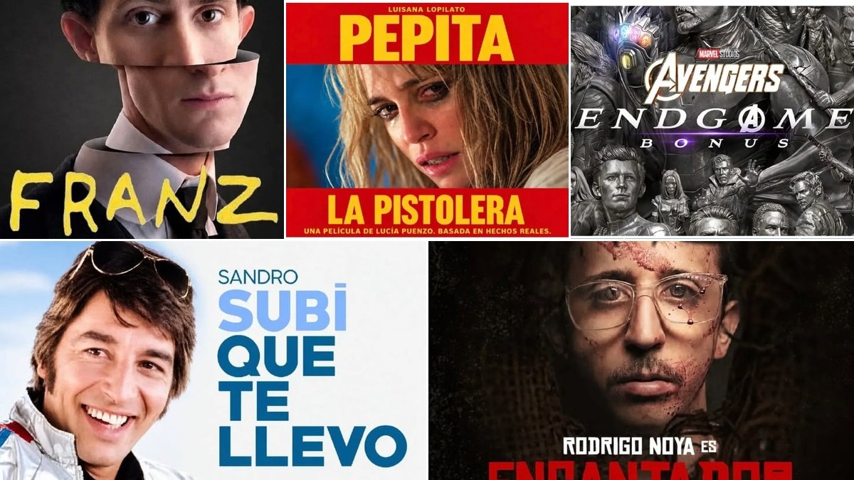 CARTELERA DE SEPTIEMBRE EN EL CINE TEATRO IMPERIAL DE MAIPÚ