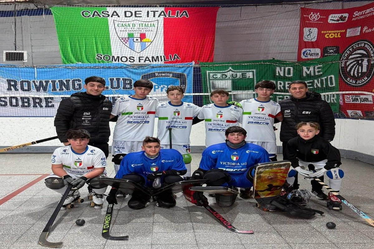 CASA D’ITALIA HIZO HISTORIA Y SE CONSAGRÓ CAMPEÓN ARGENTINO DE HOCKEY INFANTIL