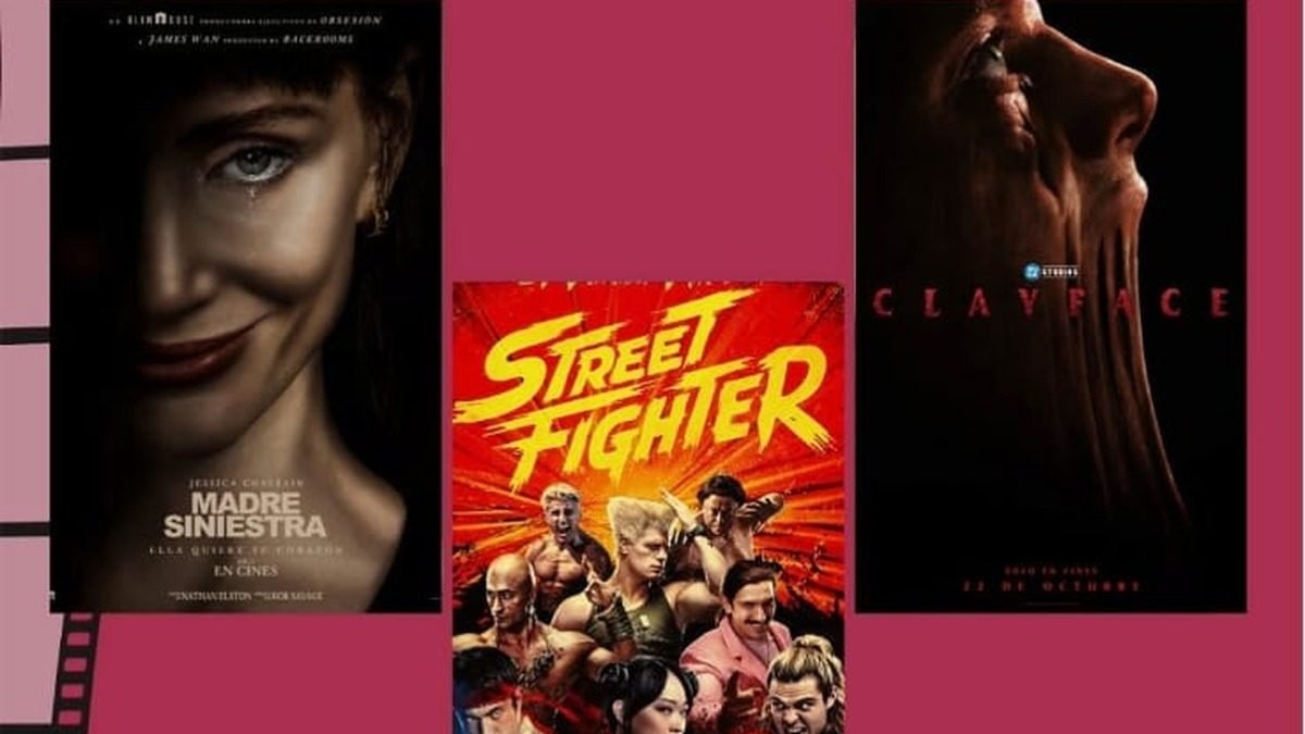 CINE DUCAL: LA CARTELERA DEL FIN DE SEMANA SUMA “CLAYFACE”, “STREET FIGHTER” Y “MADRE SINIESTRA”