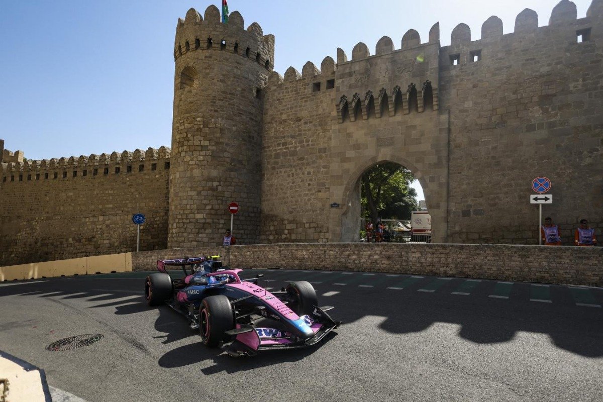 COLAPINTO MEJORÓ EN BAKÚ Y TERMINÓ 11° EN LA SEGUNDA PRÁCTICA DEL GP DE AZERBAIYÁN
