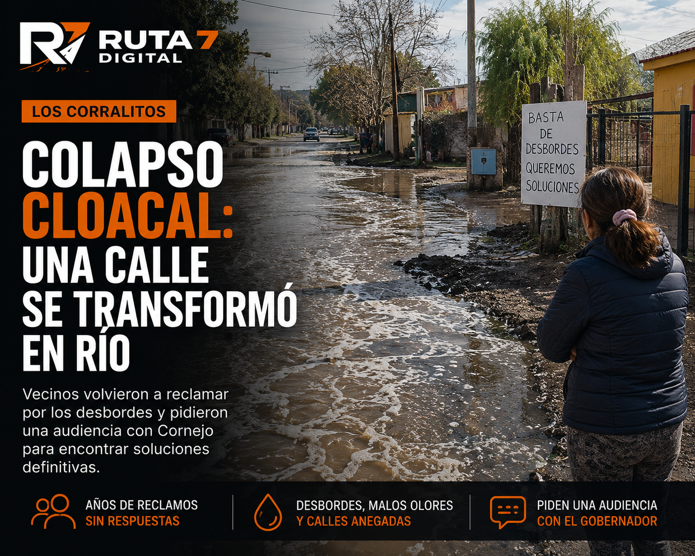 CORRALITOS: vecinos vuelven a pedir respuestas ante una problemática que afecta su vida diaria
