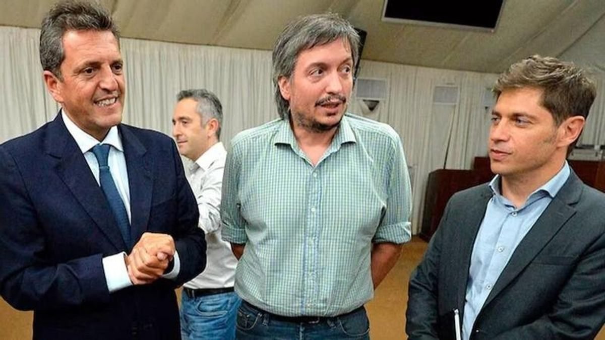 CUMBRE PERONISTA: KICILLOF, MASSA Y MAXIMO ACORDARON UNIR FUERZAS Y CREAR UN FRENTE PARA DEFENDER LAS PASO