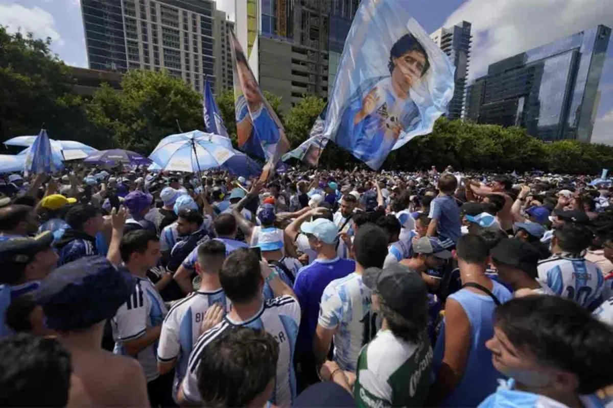 ¿DÓNDE SERÁN LOS BANDERAZOS DE LA HINCHADA ARGENTINA EN NUEVA YORK ANTES DE LA FINAL DEL MUNDIAL?
