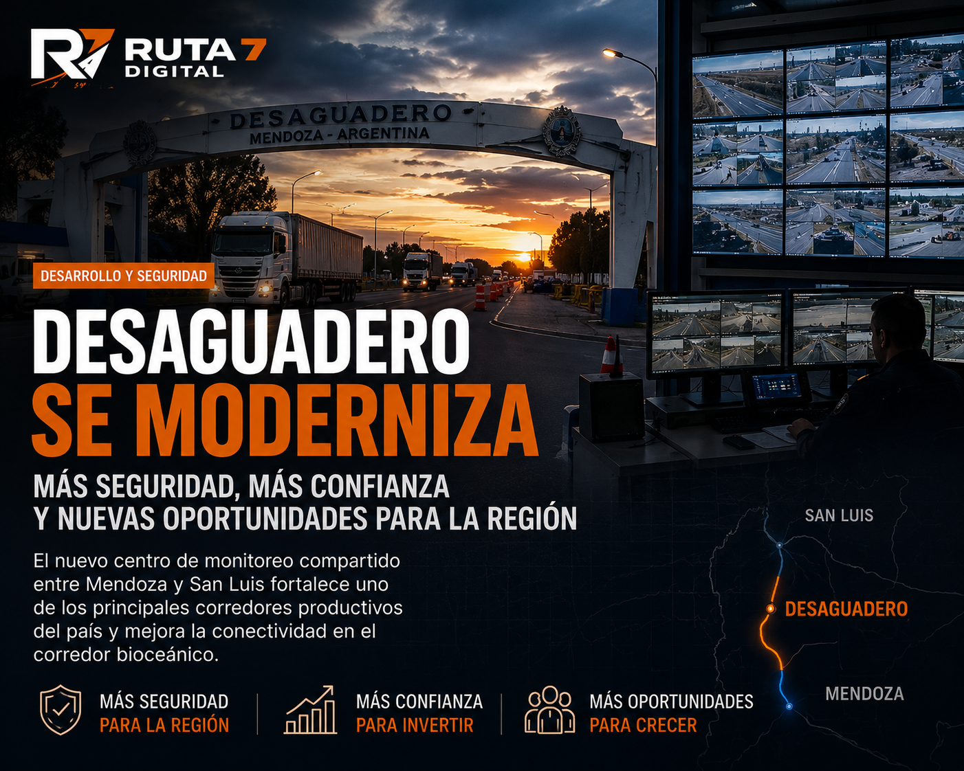 DESAGUADERO: más seguridad, más confianza y una oportunidad para crecer