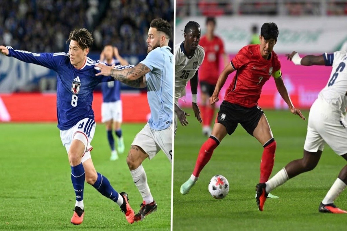 DURO COMIENZO PARA LAS SELECCIONES SUDAMERICANAS: ECUADOR Y URUGUAY FUERON GOLEADOS EN ASIA