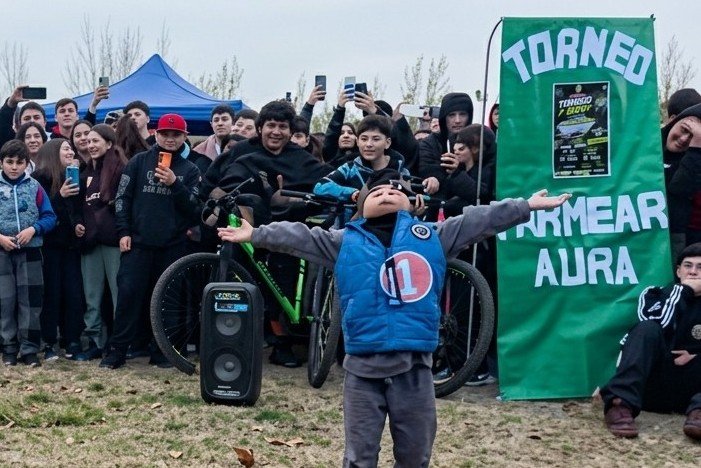 "FARMEAR AURA": 250 CHICOS SE REUNIERON EN EL PARQUE METROPOLITANO DE MAIPÚ EN LA PRIMERA COMPETENCIA DE SU TIPO EN MENDOZA