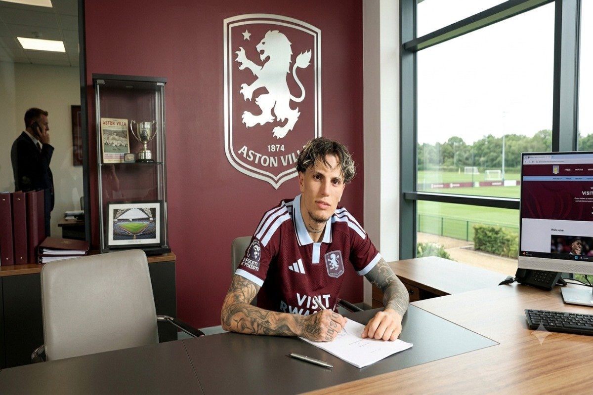 GARNACHO CAMBIA DE AIRE: DEJA CHELSEA Y JUGARÁ EN EL ASTON VILLA CON DIBU MARTÍNEZ