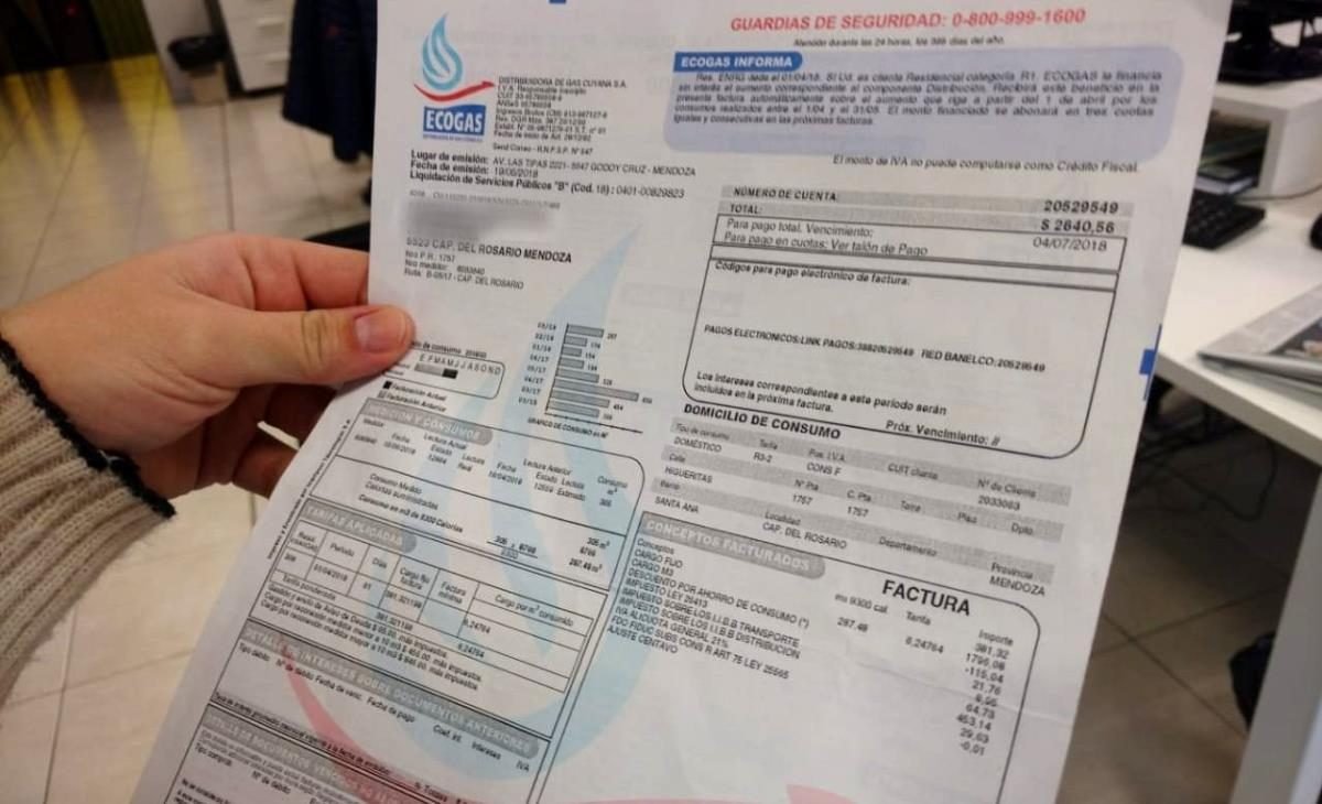 GOLPE AL BOLSILLO EN MENDOZA: MÁS DE 400.000 HOGARES PIERDEN EL DESCUENTO AUTOMÁTICO DEL GAS