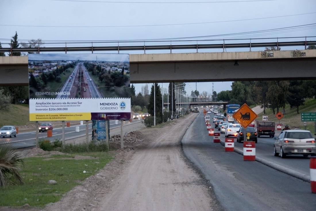 GOOGLE MAPS YA MUESTRA LOS CORTES Y DESVÍOS POR LAS OBRAS EN LOS ACCESOS ESTE Y SUR DE MENDOZA