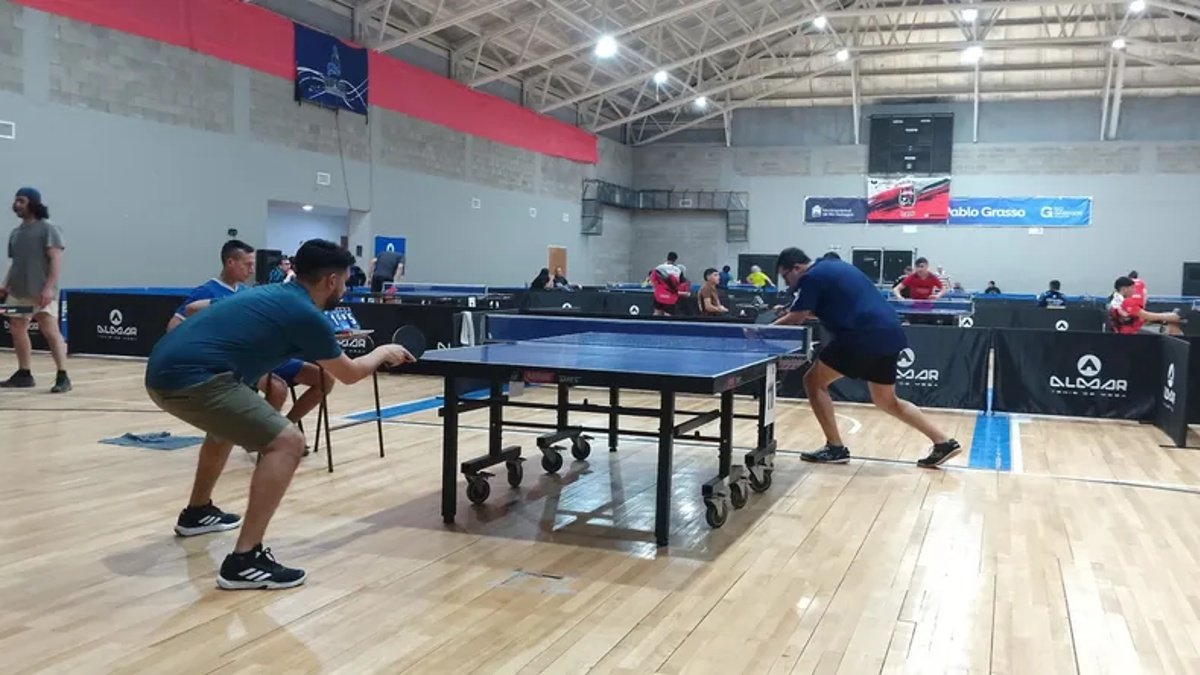 GRAN PRIX NACIONAL DE TENIS DE MESA: EL "TORITO" RODRÍGUEZ CERRÓ UN FIN DE SEMANA A PURO DEPORTE