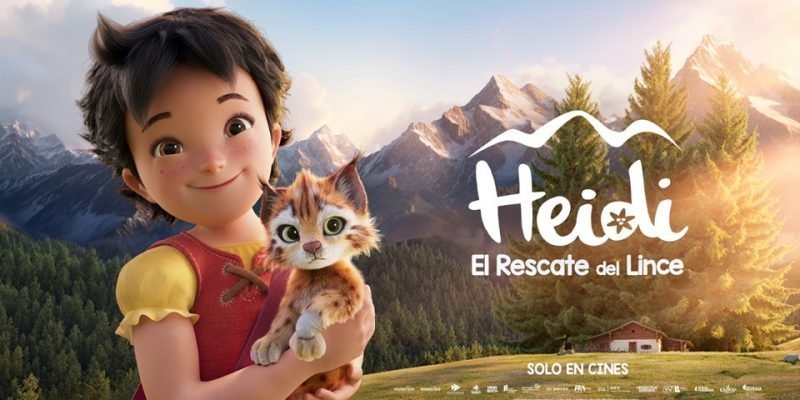 HEIDI VUELVE A LA PANTALLA GRANDE: LA NIÑA DE LOS ALPES SALVA A UN LINCE EN “EL RESCATE DEL LINCE”