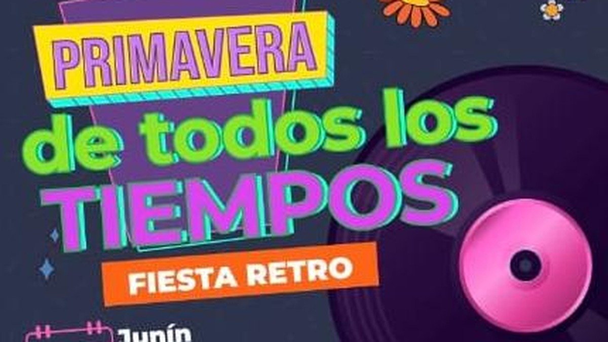 JUNIN Y UNA FIESTA RETRO QUE NO TE PODES PERDER