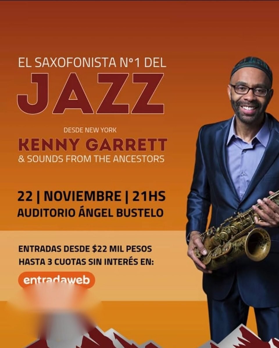 KENNY GARRETT LLEGA A MENDOZA CON “SOUNDS FROM THE ANCESTORS” EN EL MARCO DEL MENDOZA SAX FEST 2026