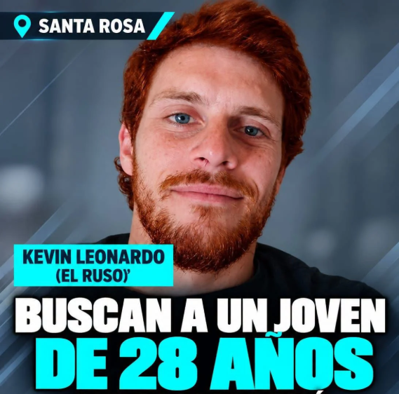 KEVIN DUBE SIGUE SIN APARECER: INTENSIFICAN LA BÚSQUEDA DEL JOVEN DE LAS CATITAS