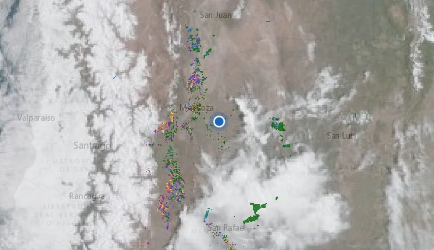 LA TORMENTA LE DIO UNA IDEA: UN VECINO DE SAN MARTÍN CREÓ UNA APP GRATUITA QUE AVISA CUÁNDO PODRÍA LLEGAR EL GRANIZO