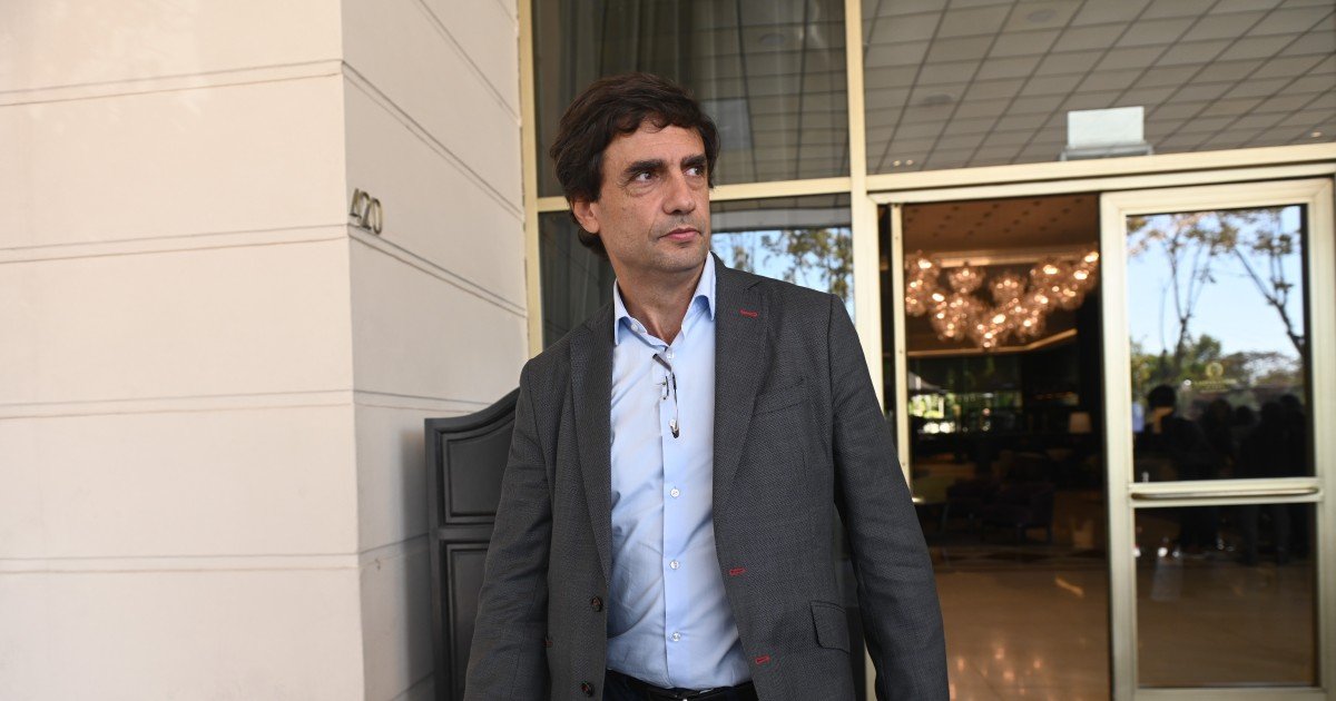 LACUNZA LLEGÓ A MENDOZA EN MODO CANDIDATO Y HABLÓ DE LA "INJUSTA" DISTRIBUCIÓN DE LA COPARTICIPACIÓN PARA LA PROVINCIA
