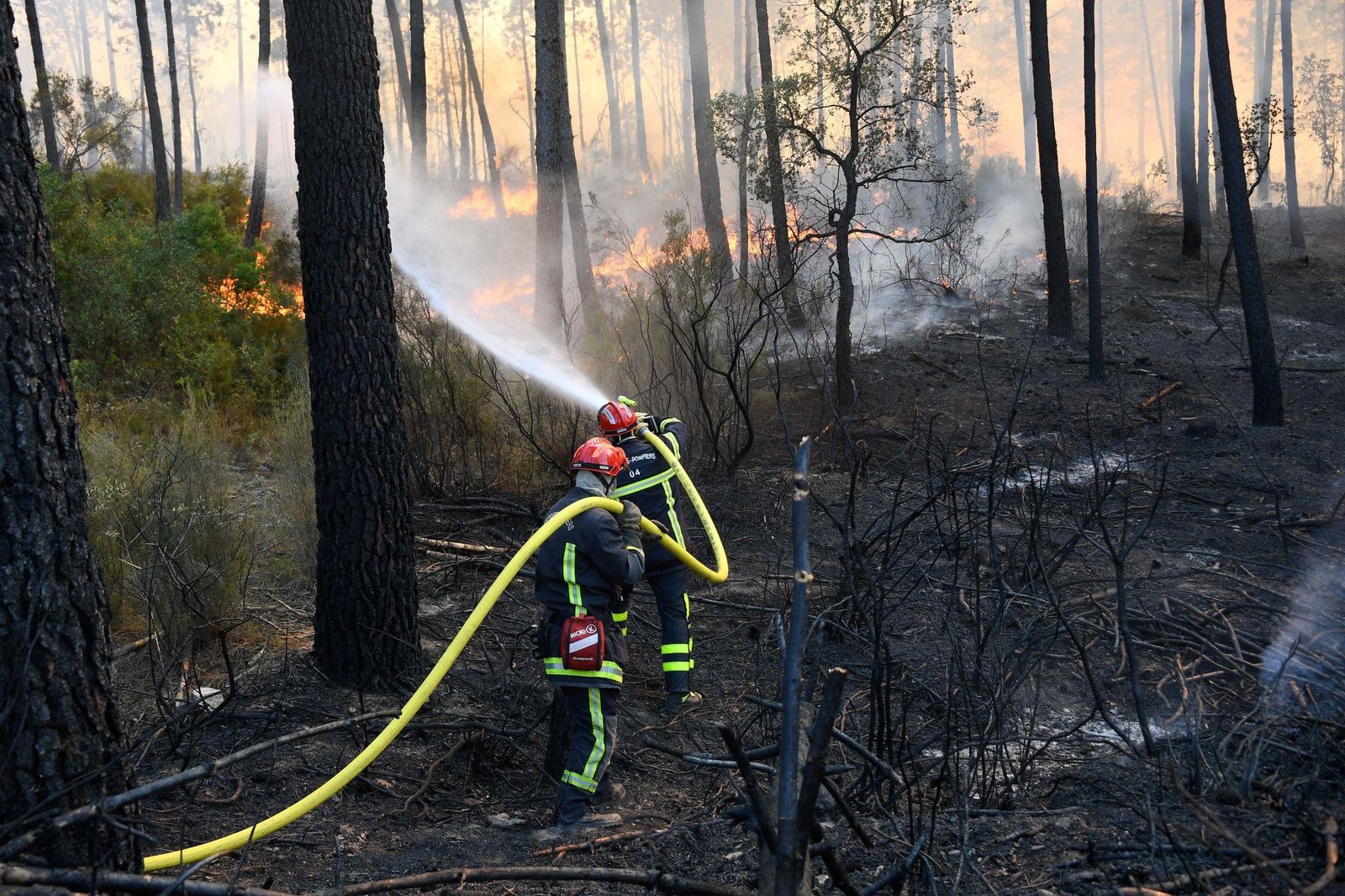MÁS DE 10.000 EVACUADOS POR LOS INCENDIOS FORESTALES QUE ARRASAN EL SUROESTE DE FRANCIA