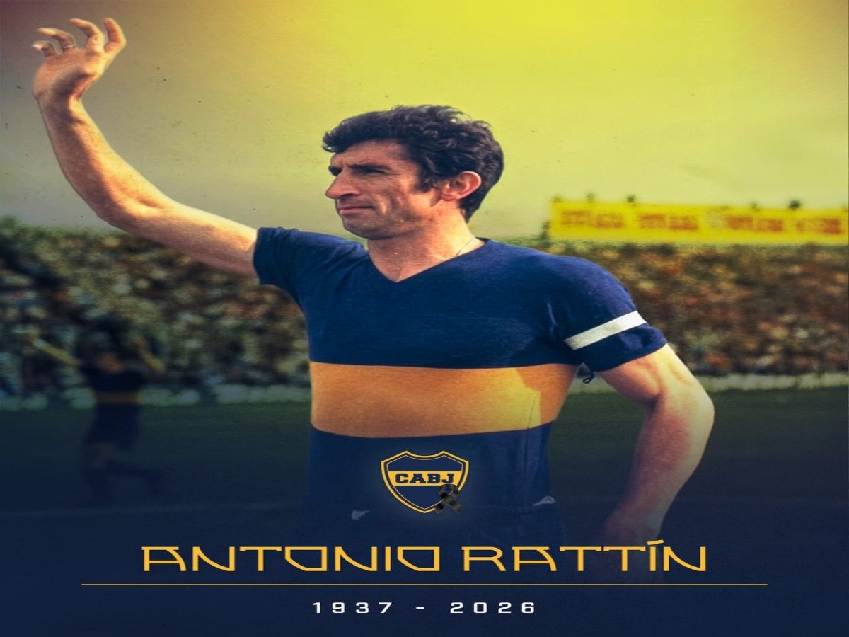 MURIÓ ANTONIO RATTÍN, EL ETERNO CAPITÁN DE BOCA Y GLORIA DEL FÚTBOL ARGENTINO