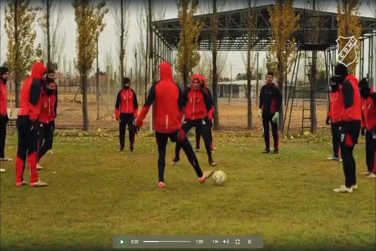 NI EL FRIO FRENA LA PREPARACIÓN DE DEPORTIVO MAIPÚ