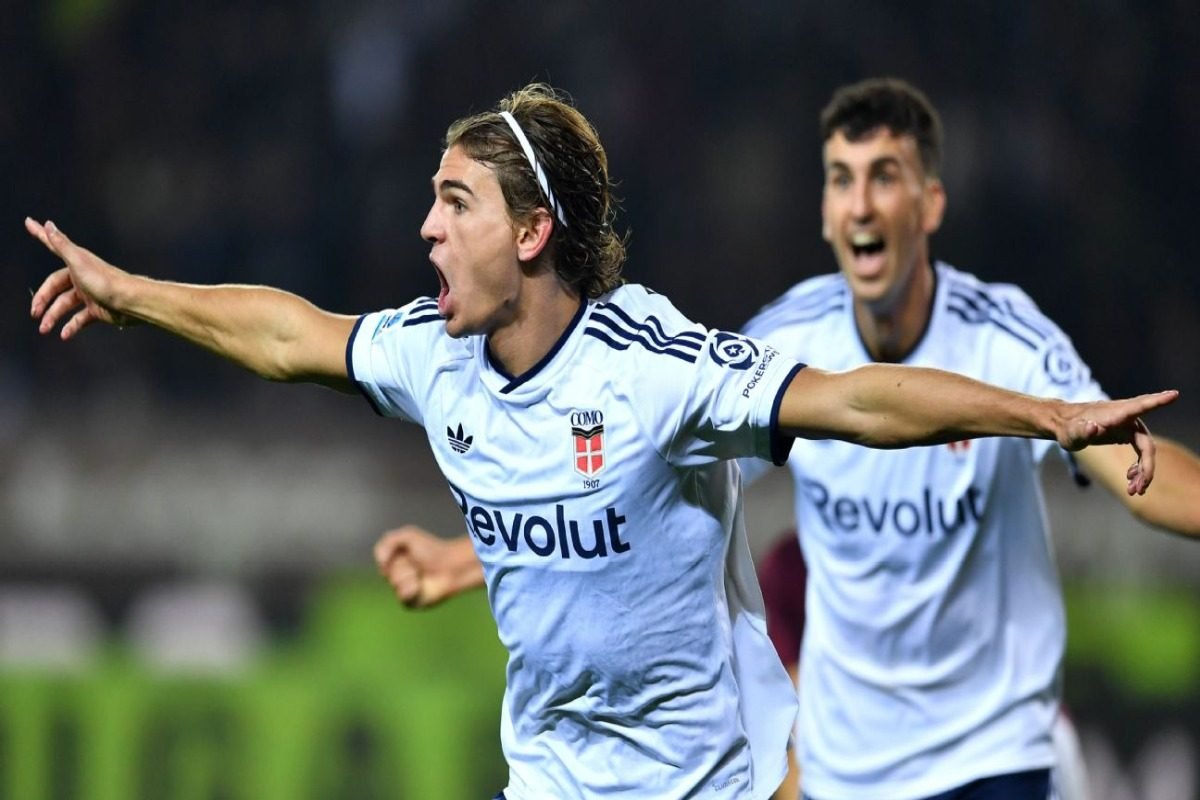NICO PAZ ESTÁ IMPARABLE: GOL, ASISTENCIA Y UNA REMONTADA AGÓNICA DEL COMO ANTE TORINO