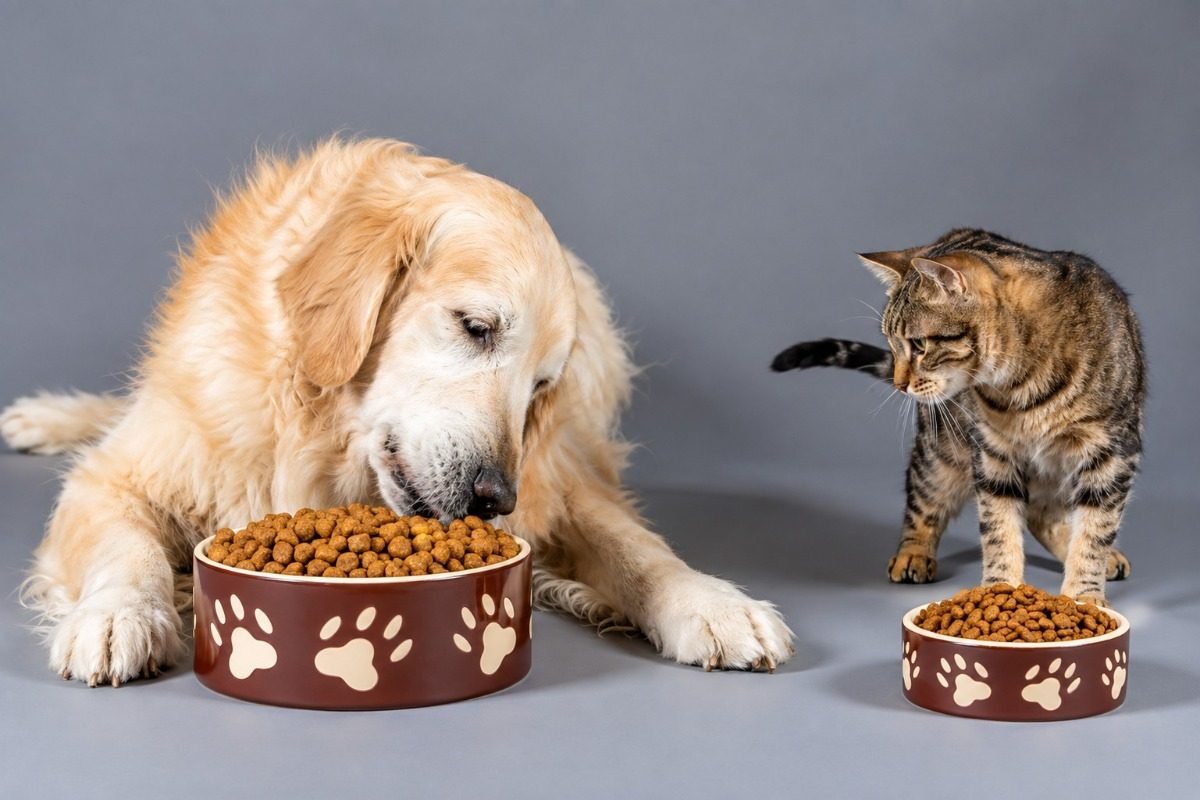 PERROS Y GATOS NO SABOREAN LA COMIDA COMO LOS HUMANOS: ASÍ FUNCIONAN SU GUSTO Y SU OLFATO