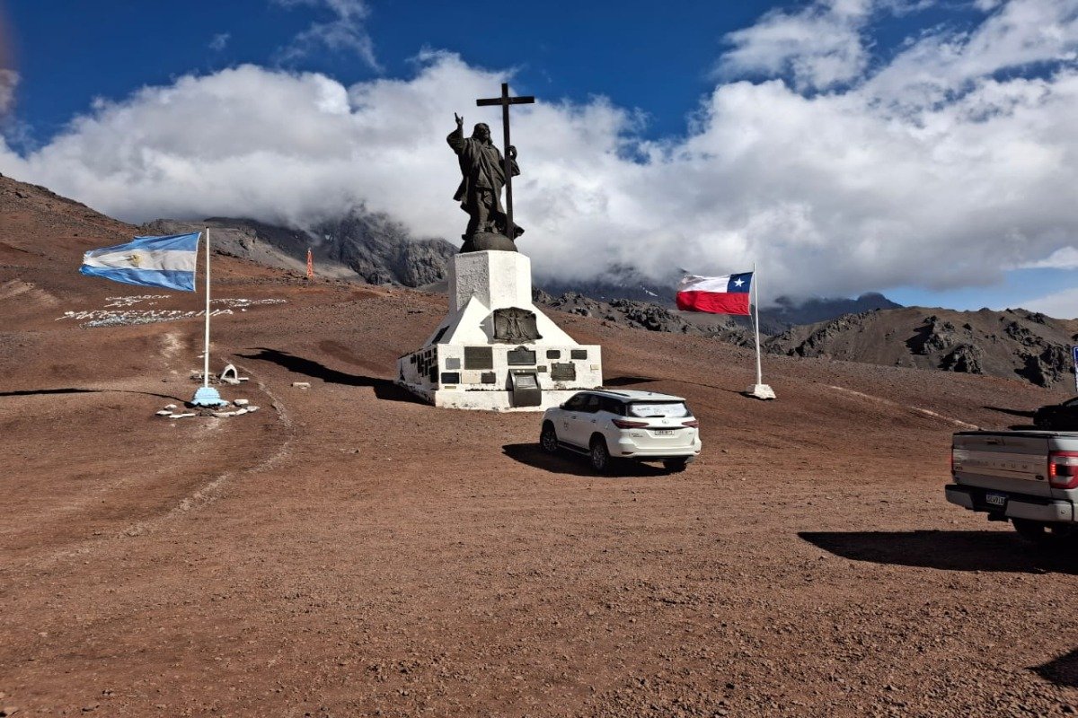 REAPERTURA DE EL PASO CRISTO REDENTOR TRAS DOS DÍAS CERRADO POR LAS NEVADAS