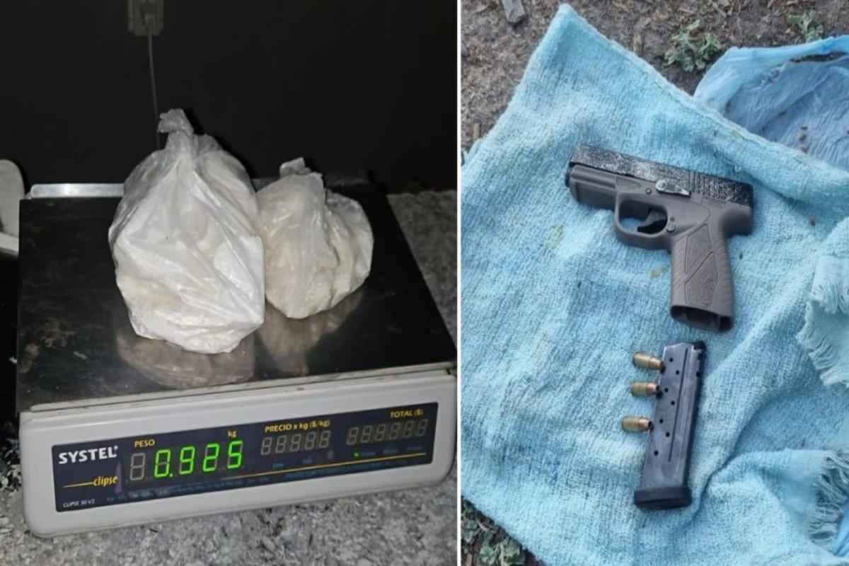 SAN MARTÍN: DETUVIERON A PADRE E HIJO CON 925 GRAMOS DE COCAÍNA, DINERO Y UN ARMA