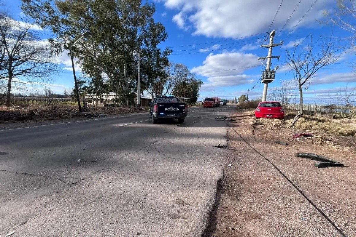 TRAGEDIA EN CHAPANAY: UN CRUCE PELIGROSO Y UN FIN DE SEMANA CON DOS VÍCTIMAS