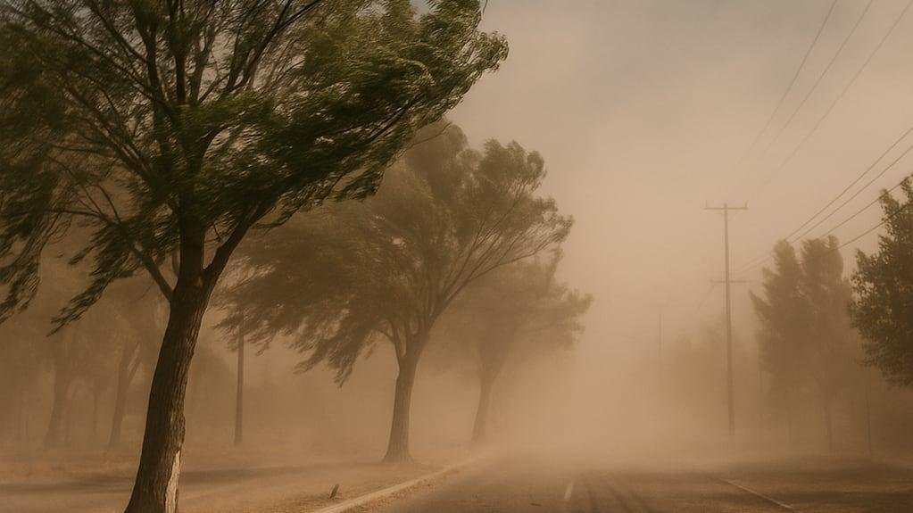 VIENTO ZONDA EN MENDOZA: VIALIDAD PIDIÓ EVITAR VIAJES Y EXTREMAR LA PRECAUCIÓN EN LAS RUTAS